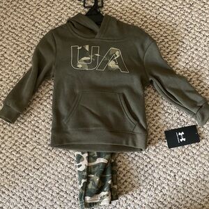 Under Armour Kids Olive Camo Hoodie